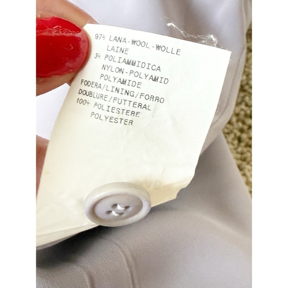 Armani Collezioni Grey wool Skirt size 10 - Picture 8 of 8